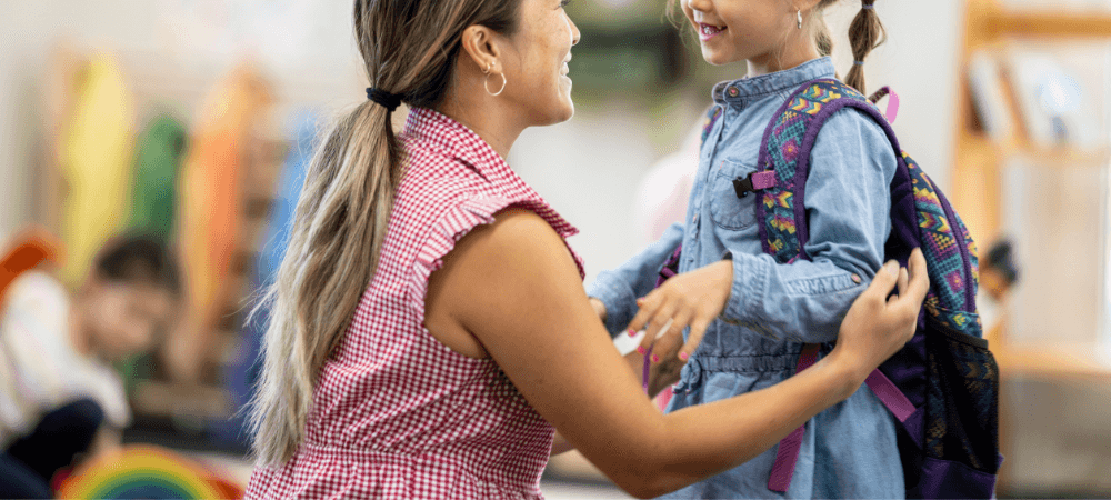 How childcare can help with separation anxiety