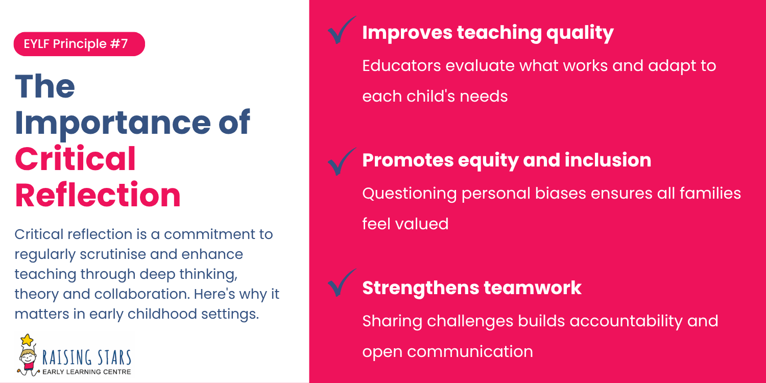 Why Critical Reflection Matters in Early Childhood Settings